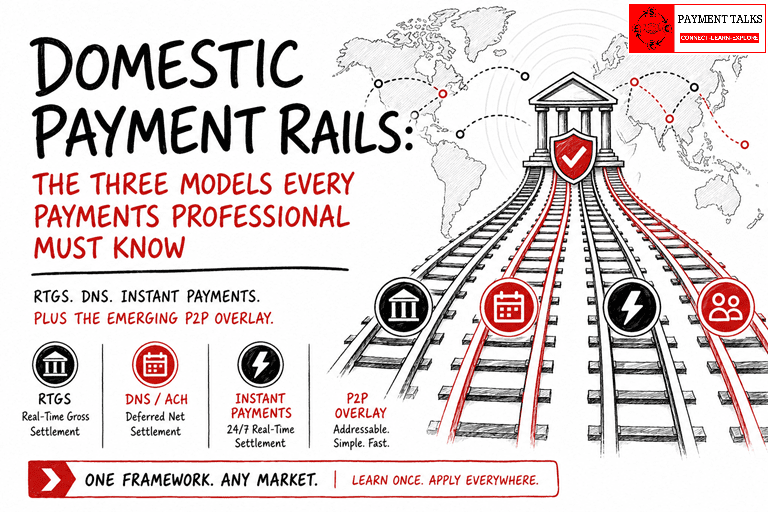 Domestic payment rails RTGS DNS instant payments global comparison infographic