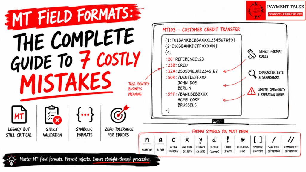 SWIFT MT Field Formats