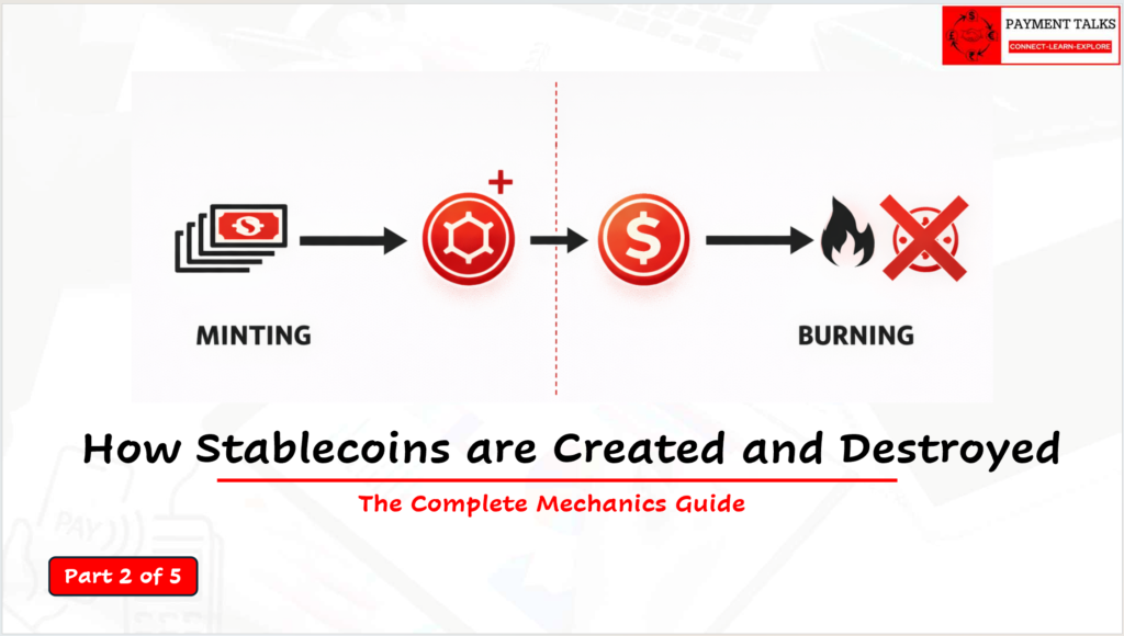 How Stablecoins Are Created and Destroyed: The Complete Mechanics Guide – Part 2 of 5