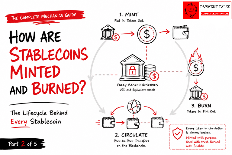 How stablecoins are minted and burned — mechanics guide Part 2
