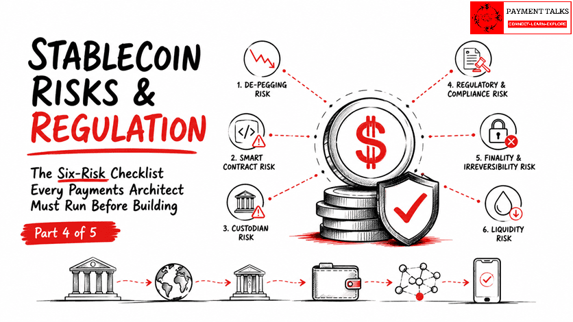 Stablecoin risks and regulation checklist for payments architects – Part 4 of 5